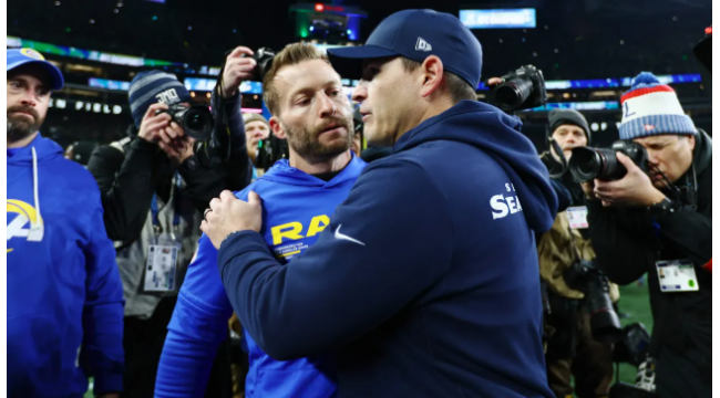 Mike Macdonald, Sean McVay haben Witze über die verrückte 2-Punkte-Konvertierung der Seahawks im epischen Spiel