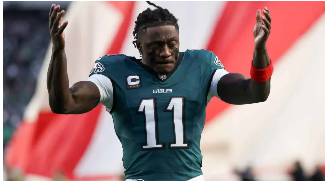 Saquon Barkley drops eye-opening AJ Brown Patriots Fandom Enthüllung