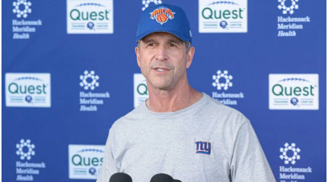 Giants HC John Harbaugh gibt Knicks-Ticket-Probleme vor Spiel 3 zu