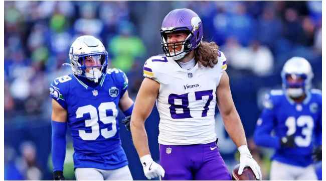 Vikings TE TJ Hockenson umstrukturiert Vertrag für Saison 2026