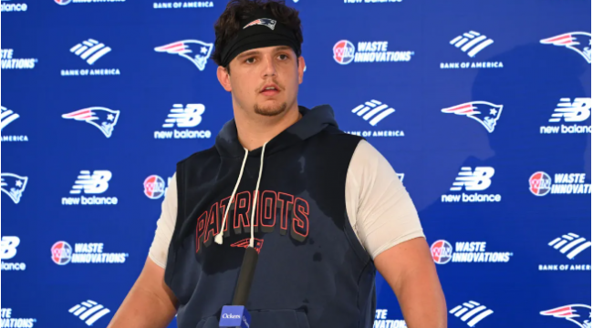 Patriots OT Will Campbells trotzige Botschaft an Hasser nach dem Playoff-Debakel