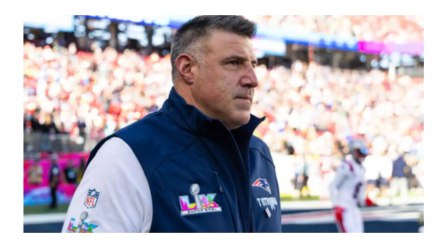 Mike Vrabel snubbt "lächerliche" Dianna Russini Foto Frage nach Aussage