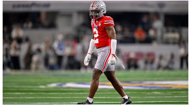 Giants' John Harbaugh, Caleb Downs schneiden es auf Ohio State Pro Day