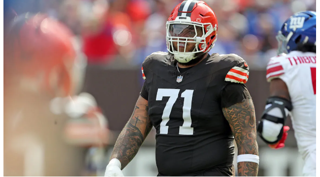 Bears unterschreiben Ex-Browns OT nach einem Jahr weg von der NFL