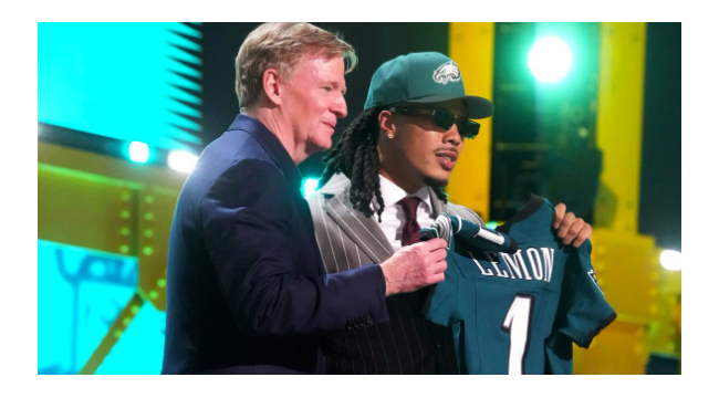 Eagles machen Makai Lemon die erste Wahl in der ersten Runde, um einen Rookie-Vertrag zu unterzeichnen