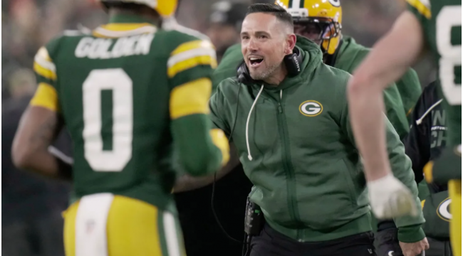 Packers' Matt Lafleur wird voller älterer Bruder während Mikes ersten Ligatreffen